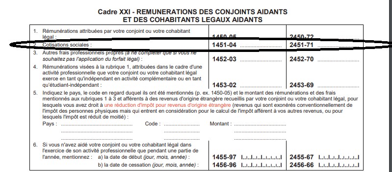 Conjoint-aidant ou partenaire légal cohabitant